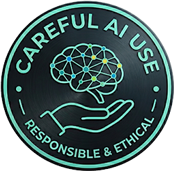 Careful AI Use Badge