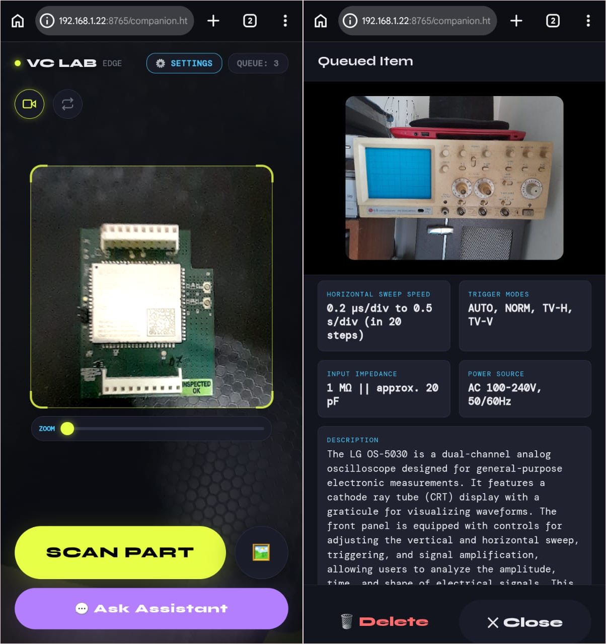 Mobile Edge Node Scanner